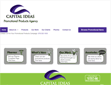 Tablet Screenshot of capitalideas.com